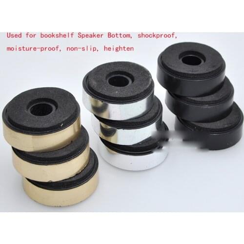 4pcs 40mm Amplifier Speaker Isolation Feet mats HiFi Stand Pad Audio Equipment