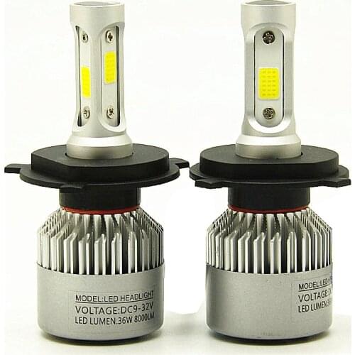 12V Car Headlight H4 LED H7 H1 H3 H11 H13 HB4 HB5 9003 9004 9005 9006 9007 72W 8000LM 6500K