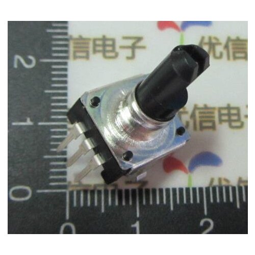 Free Shipping 5pcs EC12 E12 audio encoder / 360 degree rotary encoder tripod handle length 15MM