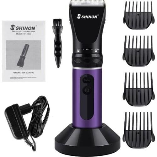Cordless hair trimmer rechargeable hair clipper haircut machine professional barber clipper beard trimmer low noise