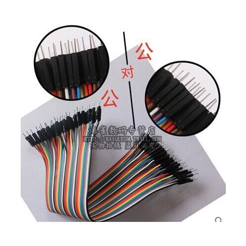 Dupont line 40PCS 30CM Row Male to Male Dupont Cable 40P Jumper Wire For Arduino