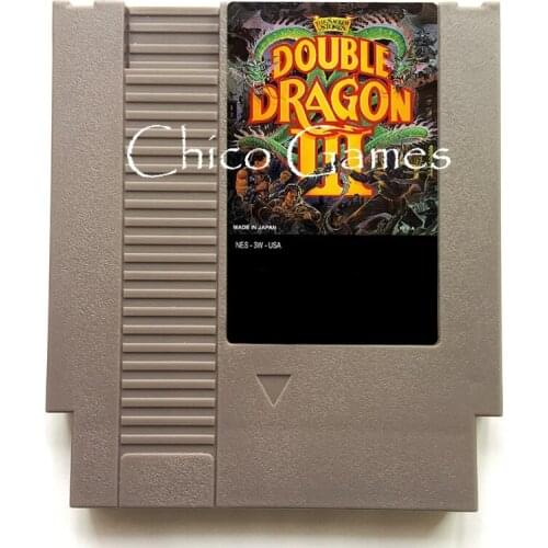 Double Dragon III The Sacred Stones 72 Pins Game Card For 8 Bit Game Player