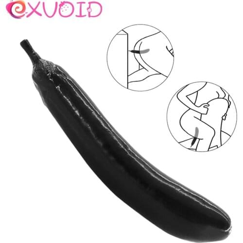 EXVOID Artificial Cock Huge Penis No Vibrators Sex Toys for Woman Long Eggplant Female Masturbator Real Dick Realistic Dildo