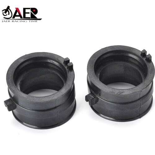 JAER 2PCS Motorcycle Carburetor Interface Manifold Adapter For Honda Steed 400 VRX400T NC33 VT600C VLX NV600 Shadow 600