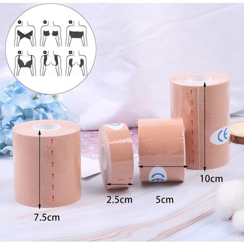 1Roll 5m Women Breast Nipple Covers Push Up Bra Body Invisible Breast Lift Tape Adhesive Bras Tape