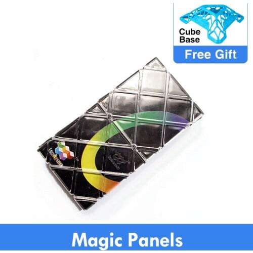 Ling'ao Magic(8panels) Black Learning&Educational Cubo magico Toys