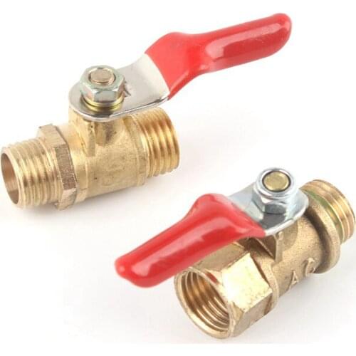 Copper Agriculture Machine Garden Water Connectors Medicated Plunger Pump Garden Sprayer 14mm Ball Valve Switch Wire Connector
