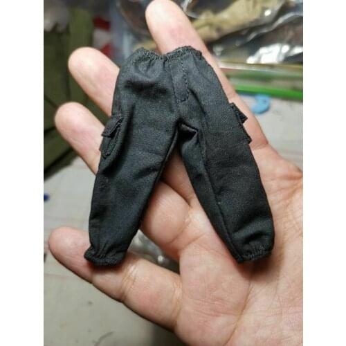 1/12 Scale Pants Model for 6" Male Body Doll Toys