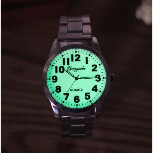 2019 Top Brand Mens Luminous Hand Watch Waterproof Luxury Quartz Business Stainless Steel Military Clock Male Relogio Masculino