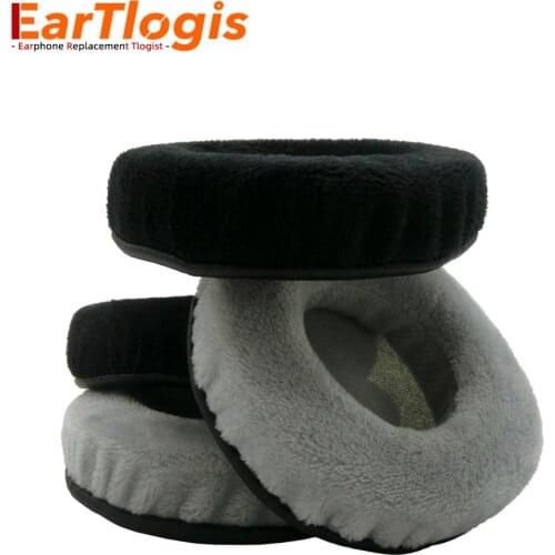 EarTlogis Velvet Replacement Ear Pads for Sony MDR-ZX550BN ZX-550BN Headset Parts Earmuff Cover Cushion Cups pillow