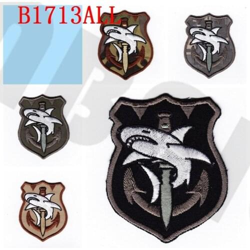 Embroidery patch NSWDG DEVGRU Shark Morale tactics Military