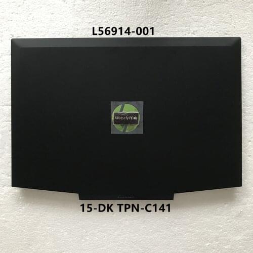 New For HP 15-DK TPN-C141 LCD Back Cover Laptop Case Green LOGO L56914-001