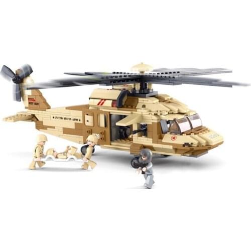 SLUBAN NEW World War 2 II Weapons Armed Combat Transport Fighter Air Force Soldier Military MOC Building Block WW2 Model