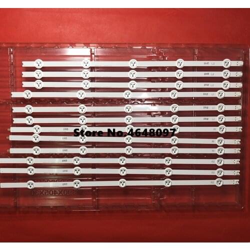 New 4 Piece 55" V14 DRT REV0.0 1 R1 L1 R2 L2 Type LED backlight strip for 55E730A LC550DUN(PG)(P1)6916L-1447A 1448A 1449A 1450A