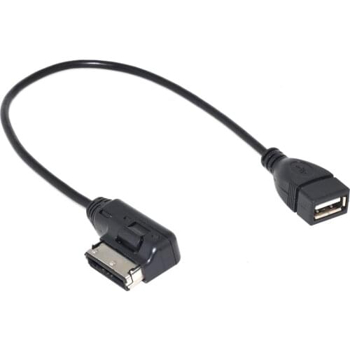 CY Media In AMI MDI USB AUX Flash Drive Adapter Cable For Car VW AUDI 2014 A4 A6 Q5 Q7