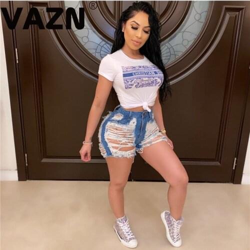 VAZN Women's Cropped Jeans