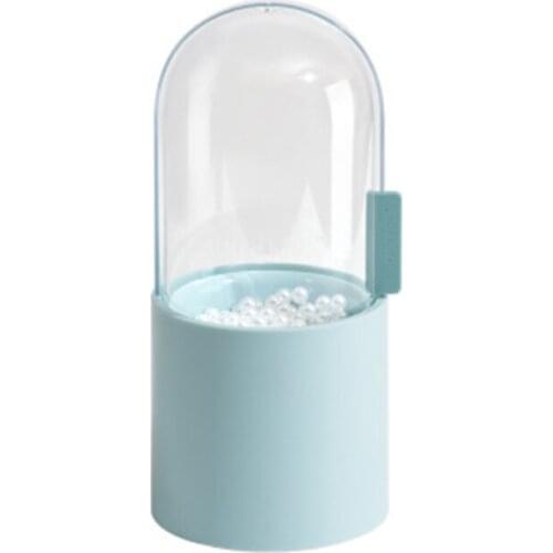 Pearls Dustproof Makeup Brush Holder Box Cosmetic Organizer Storage Case Makeup Tools Storage For Dressing Table 3Colors