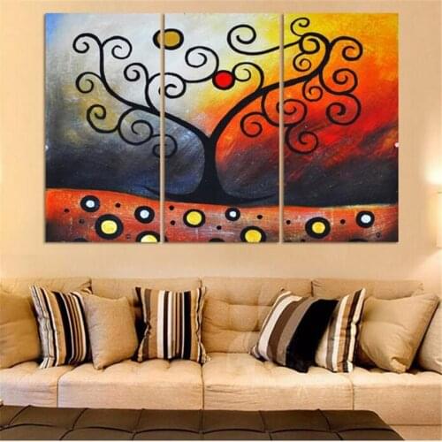 3panel Living Room Decor Picture Modern Abstract Oil Painting printed On Canvas Wall Art Gift Top Home Decoration wall picture