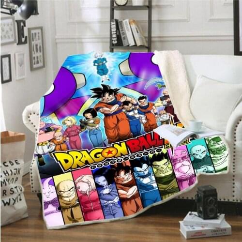 Anime Pattern 3D Demon Fleece Blanket full printed Wearable Blanket Adults/kids Fleece Blanket drop shippng style-3