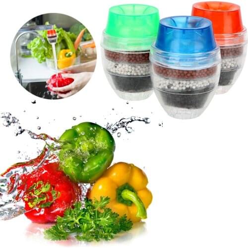 5-layer Filter Activated Carbon Kitchen Accessories Faucet Tap Filter Home Improvement Water Purifier