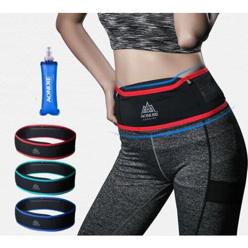 AONIJIE W938S Slim Running Waist Belt Jogging Bag Fanny Pack Travel Money Marathon Gym Fitness Trail 6.9in Mobile Phone Holder