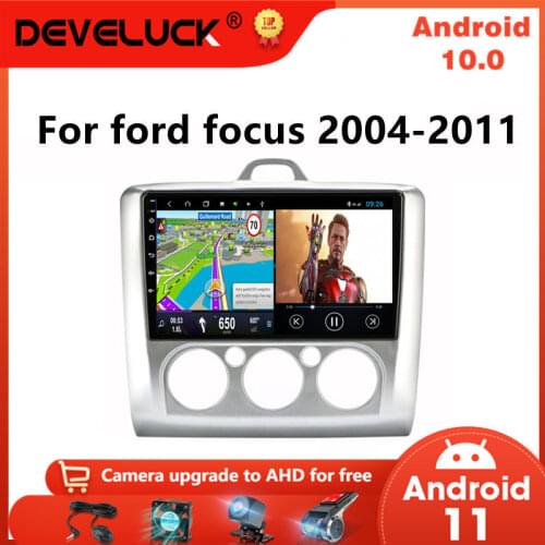 Android 10 2 din Car Radio For ford focus Mk2/Mk3 hatchback 2004-2011 Multimedia Video Player Navigation GPS 4G stereo Head unit
