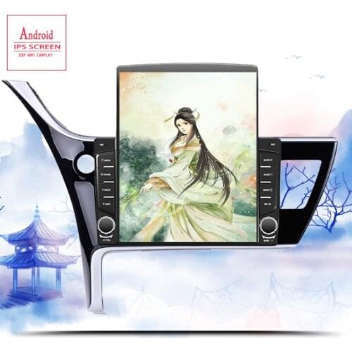 2 Din 9.7" Car DVD Multimedia Corolla Android 10.0 Car DVD Player For Toyota Corolla 2017-2020 GPS Radio Navigation Head unit