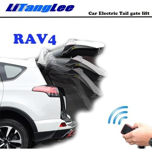 LiTangLee Car Electric Tail Gate Lift Trunk Rear Door Assist System For Toyota RAV4 XA40 2013–2020 Original key Remote Control