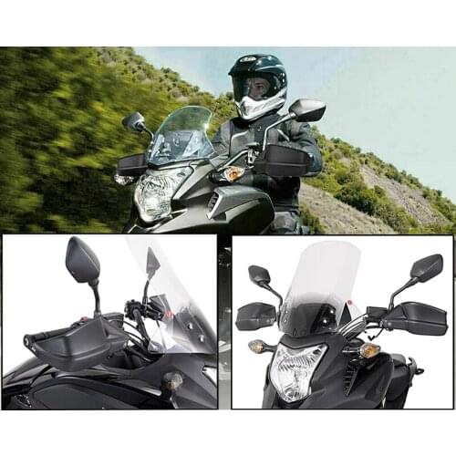 Free Shipping FOR HONDA NC700X NC750X NC750S NC750X DCT Hand Guard Brush Protector Handguard Wind Shield Shell Protection 2012 2