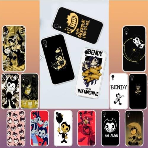 BENDY Phone Case For iPhone X XS MAX 11 12 pro max 6 6s 7 7plus 8 8Plus 5 5S XR se 2020 case