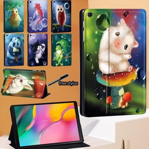 Cute Animal Series Tablet Case for Samsung Galaxy Tab A 8" 9.7" 10.1" 10.5"/Tab A A6 10.1"/S5e 10.5"/S6 Lite 10.4"/Tab A7 10.4"