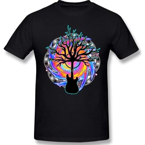 Music Funny Nature Guitar Art Musician New TShirt Psychedelic Sonic Cyclone Unique Cotton Tees Harajuku TShirt Streetwear