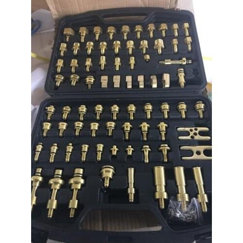Pure copper car air condition leak detection tool containment leak test plug leakage air condition repair tools