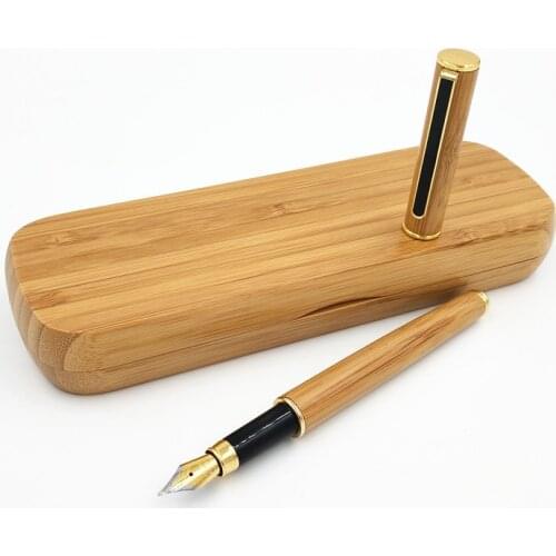 Creative Bamboo Pen Set Bamboo Fountain Pen Campus Graduation Party Creative Gifts teachers gift