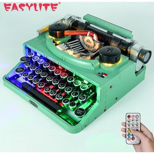 Led Light Set for Ideas 21327 Typewriter Building Blocks DIY Toys Blocks Only Bricks Lighting Kit No Model