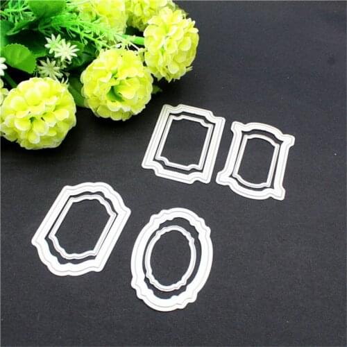 Irregular Frame Metal Cutting Dies Scrapbook Card 2020 New Embossing Cutting Die Decor