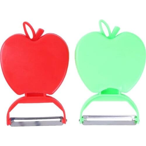 New 1PC Kitchen Accessories Grater Stainless Steel Apple Paring Knife/Fruit Knife/Melon Plane Folding Peeler Kitchen Gadgets