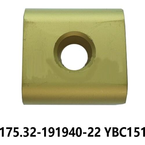 Original 10pcs/box Carbide Inserts 175.32-191940-22 YBC151 Train Hub Inserts CNC Lathe Cutter Turning Tools processing Steel
