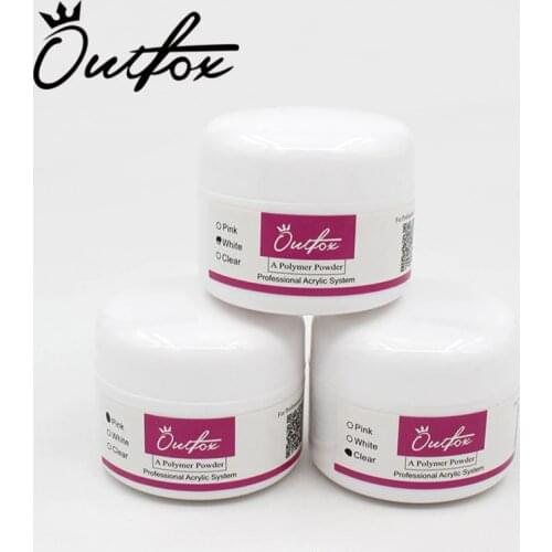 Белые акриловые пудры Outfox China At AliExpress