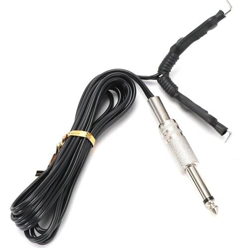 High Quality Silicone Tattoo Clip Cord For Tattoo Machine Gun Tattoo Power Supply Accessory Clip Cord 2M