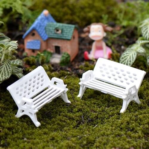 Chair Garden Craft Plant Pot Fairy Ornament Miniature Figurine Dollhouse Decor Dropship