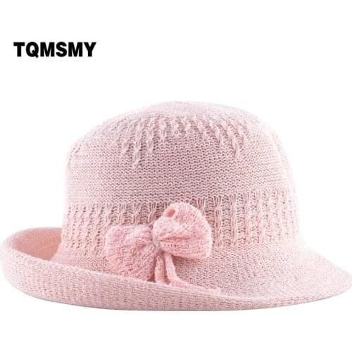 Женские широкополые шляпы TQMSMY China At AliExpress