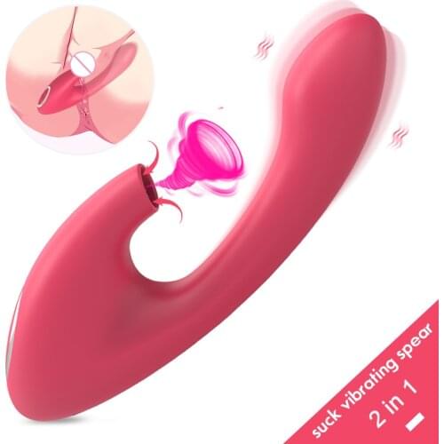 Vagina Sucking Vibrator 10 Speed Dildo Vibrating Sex Toys For Women Female Masturbation Oral Sex Suction Clitoris Stimulation