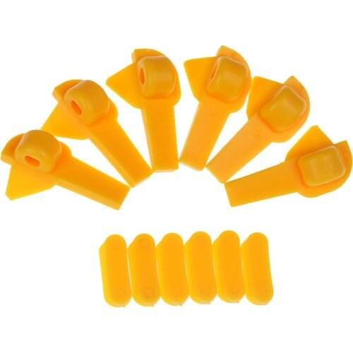 1 Set Auto Autoband Wisselaar Deel Nylon Mount Demonteren Eend Hoofd Insert Velg Cover Protector Autoband Reparatie Tools Kit