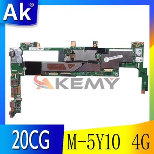 48.4EO31.011 FRU 00JT694 For lenovo ThinkPad Helix 20CG 20CG004JCD Laptop Motherboard 11.6 inch M-5Y10 4G Intel GMA HD 5300