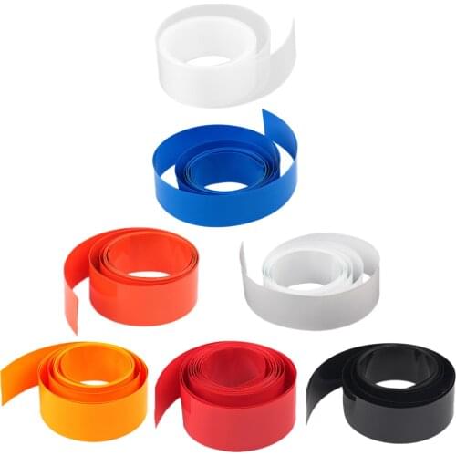 5M 29.5MM Φ18.5MM PVC Heat Shrink Tubing Wrap For Li-ion 18650 18500 Battery Transparent