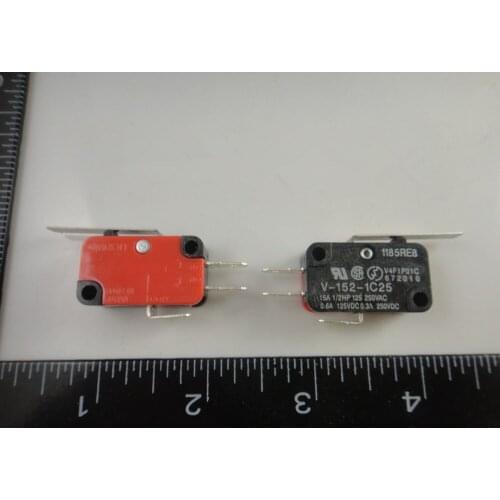 50x V-152-1C25 Hinge Lever Miniature Basic Micro Switch SPDT 15A