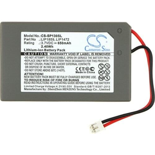 Cameron Sino 650mAh Battery LIP1472, LIP1859 for Sony PlayStation 3 SIXAXIS, PS3