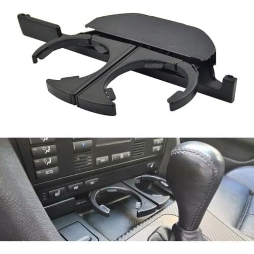 Car Drink Water Cup Bottle Dual Holder 51168184520 51168190205 for BMW E39 5 Series 1997 1998 1999-2003 520i 525i 528i 520d 525d