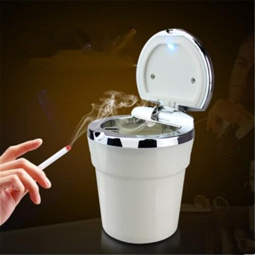 Car-Styling Car Cigarette ashtray with LED lamp For Mazda 2 3 5 6 CX5 CX7 CX9 Atenza Axela
